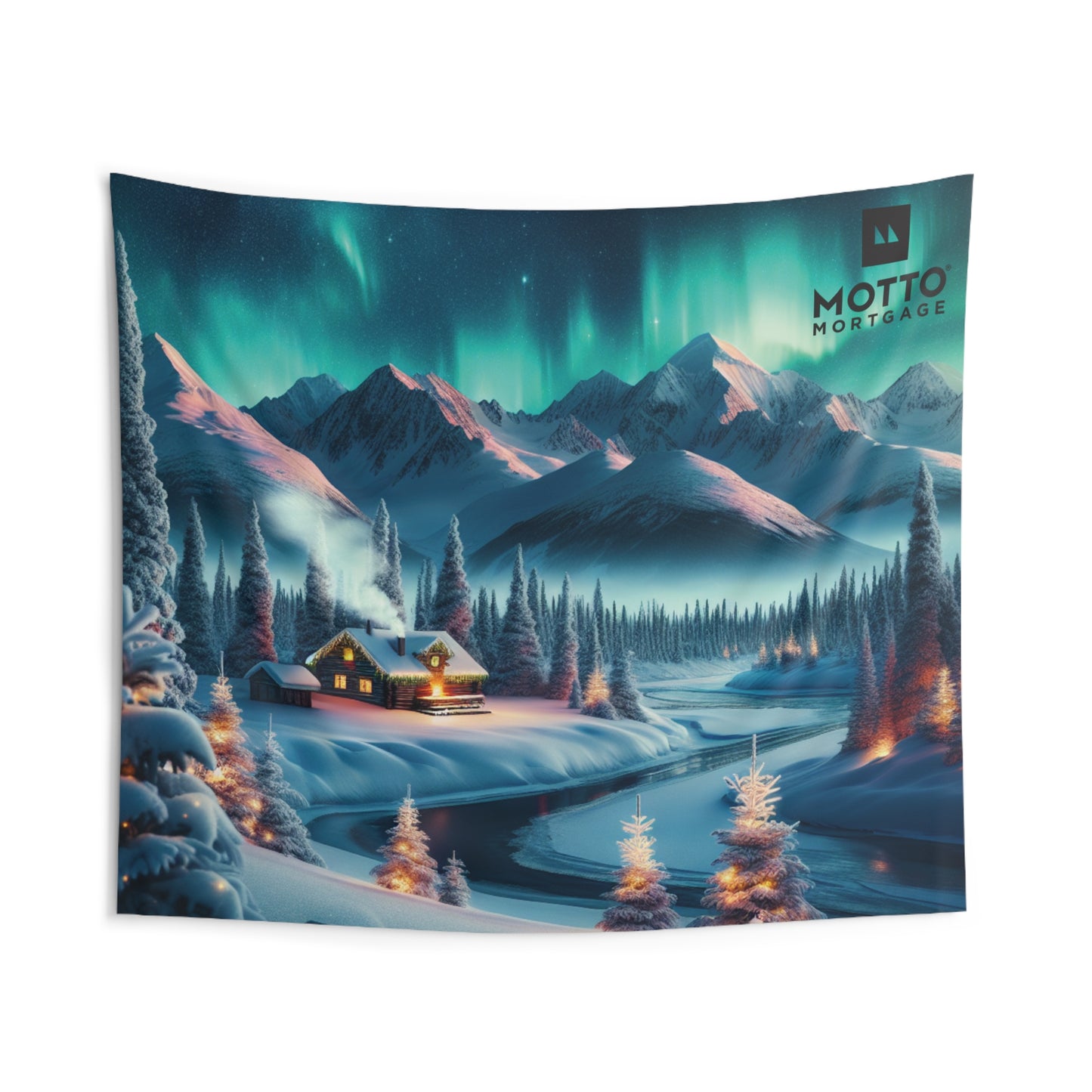 Motto Mortgage Christmas Backdrop