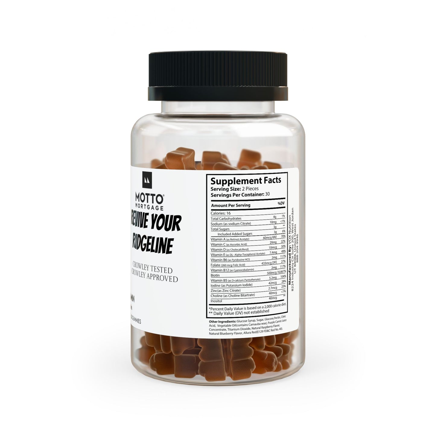 Hair Vitamin Gummies (60 Gummies)