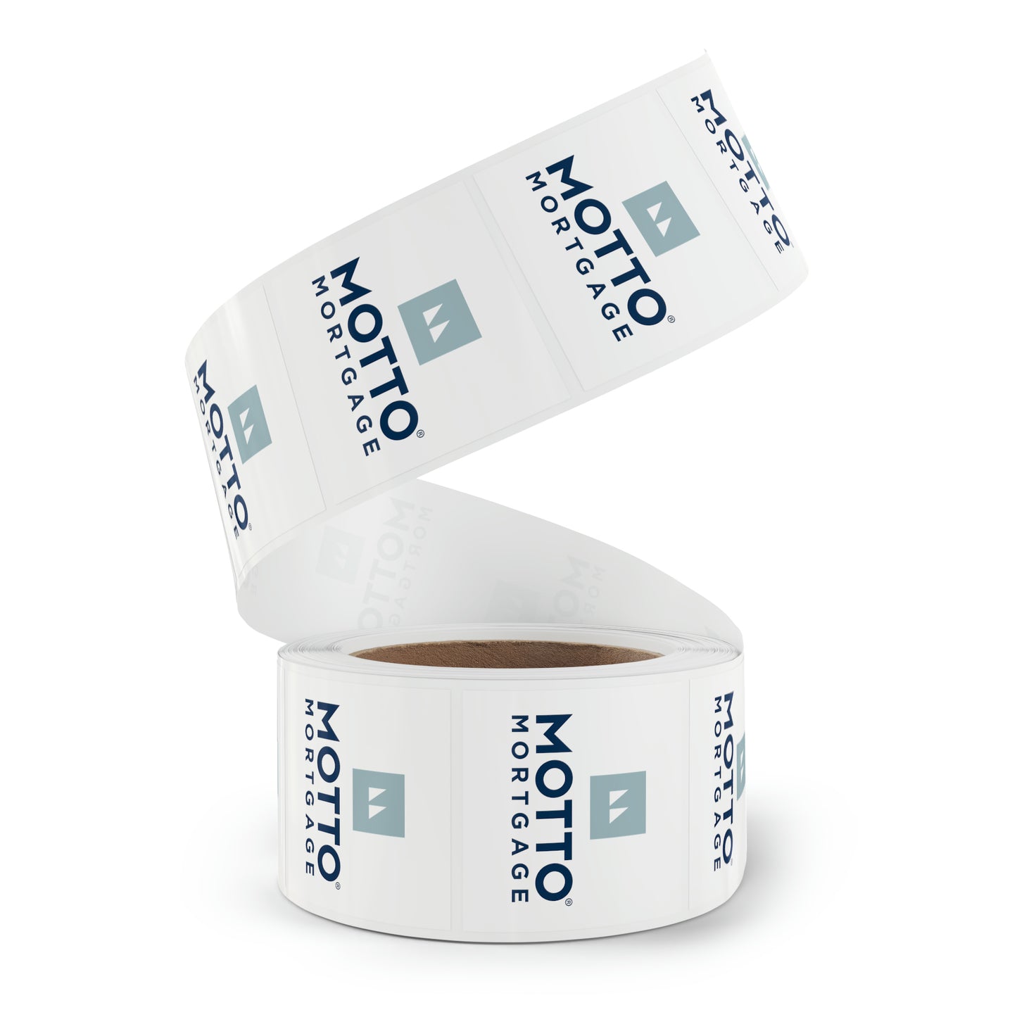 Square Sticker Label Rolls