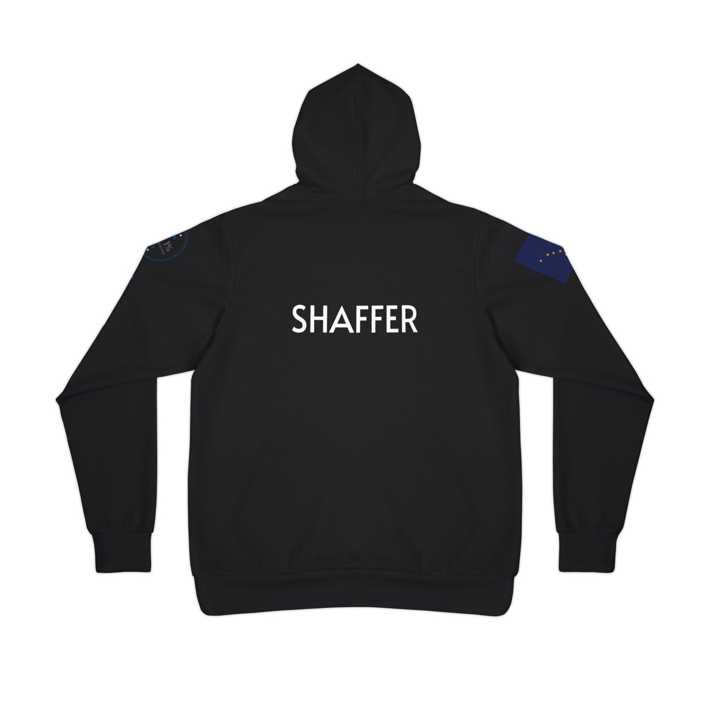 Motto American/Alaskan Hoodie with client name
