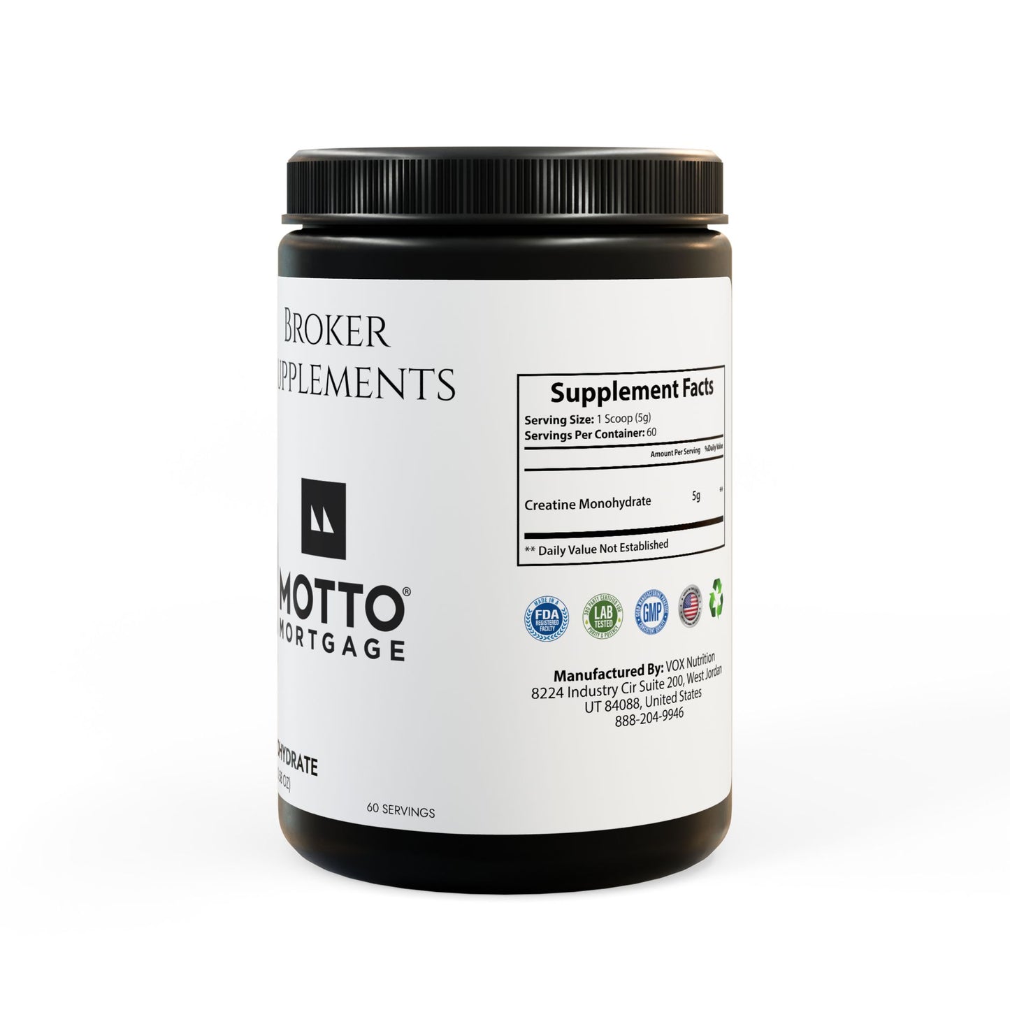Creatine Monohydrate Supplement (300g, 10.58oz)