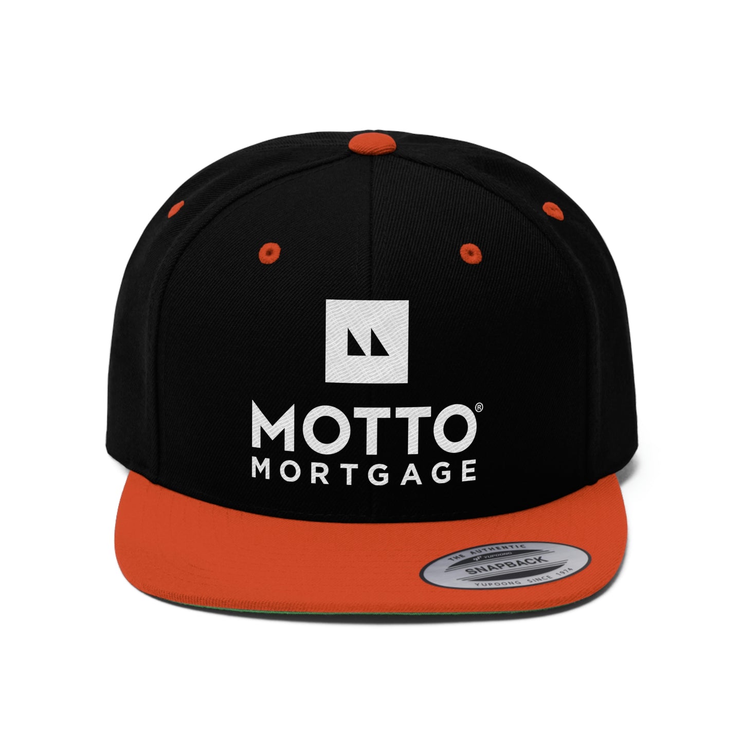 Unisex Flat Bill Hat